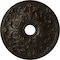 Ekena Millwork Jamie Ceiling Medallion (Fits Canopies up to 3 7/8"), 23 5/8"OD x 3 7/8"ID x 2 1/8"P, Stone Hearth CM23JASHF - alternate 1